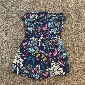 Floral Romper.